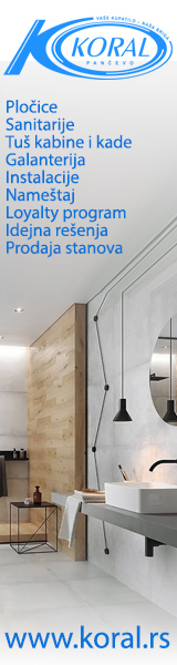 Plo�ice, sanitarije, tu� kabine, kade, galanterija, oprema za kupatilo, instalacije, name�taj, loyalty program, idejna re�enja, prodaja stanova, Koral, Pan�evo, www.koral.rs