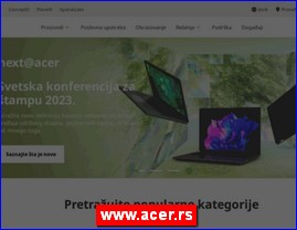 Kompjuteri, ra�unari, prodaja, www.acer.rs