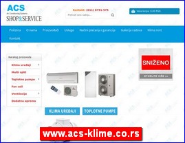 Klima ure�aji, www.acs-klime.co.rs