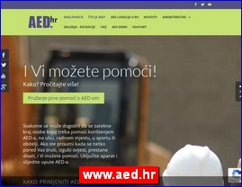 Medicinski aparati, ure�aji, pomagala, medicinski materijal, oprema, www.aed.hr