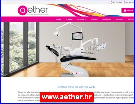 Medicinski aparati, ure�aji, pomagala, medicinski materijal, oprema, www.aether.hr