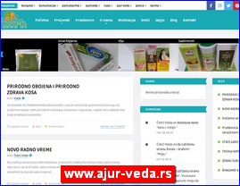 Kozmetika, kozmeti�ki proizvodi, www.ajur-veda.rs