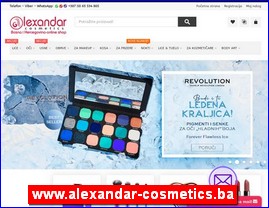 Kozmetika, kozmeti�ki proizvodi, www.alexandar-cosmetics.ba