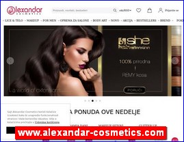 Kozmetika, kozmeti�ki proizvodi, www.alexandar-cosmetics.com