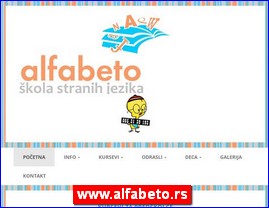 �kole stranih jezika, www.alfabeto.rs
