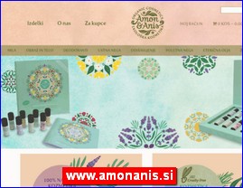 Kozmetika, kozmeti�ki proizvodi, www.amonanis.si