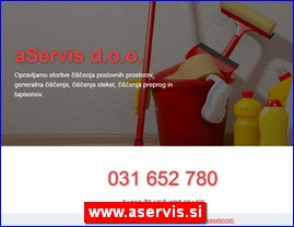 Agencije za �i��enje, spremanje stanova, www.aservis.si