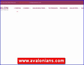 �kole stranih jezika, www.avalonians.com