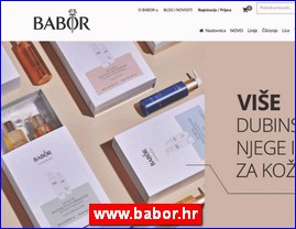 Kozmetika, kozmeti�ki proizvodi, www.babor.hr