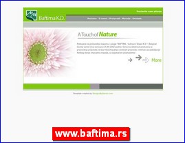 Frizeri, saloni lepote, kozmeti�ki saloni, www.baftima.rs