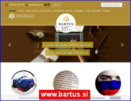 �kole stranih jezika, www.bartus.si