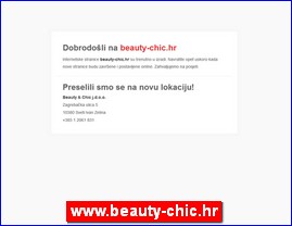 Frizeri, saloni lepote, kozmeti�ki saloni, www.beauty-chic.hr