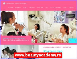 Frizeri, saloni lepote, kozmeti�ki saloni, www.beautyacademy.rs