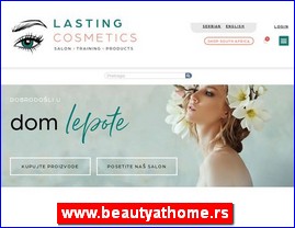 Frizeri, saloni lepote, kozmeti�ki saloni, www.beautyathome.rs