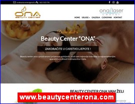 Frizeri, saloni lepote, kozmeti�ki saloni, www.beautycenterona.com