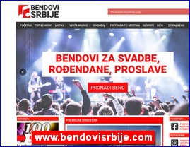 Muzi�ari, bendovi, folk, pop, rok, www.bendovisrbije.com