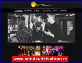 Muzi�ari, bendovi, folk, pop, rok, www.bendzutikisobran.rs
