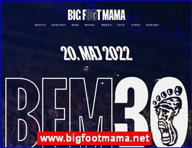 Muzi�ari, bendovi, folk, pop, rok, www.bigfootmama.net