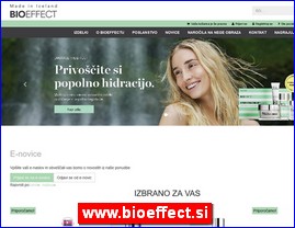 Kozmetika, kozmeti�ki proizvodi, www.bioeffect.si