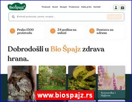 Zdrava hrana, �ajevi, lekovito bilje, www.biospajz.rs