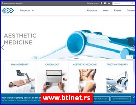 Medicinski aparati, ure�aji, pomagala, medicinski materijal, oprema, www.btlnet.rs