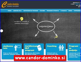 �kole stranih jezika, www.candor-dominko.si