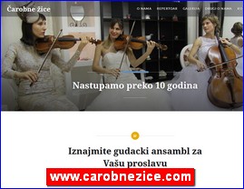 Muzi�ari, bendovi, folk, pop, rok, www.carobnezice.com