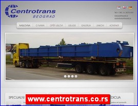 Transport, �pedicija, skladi�tenje, Srbija, www.centrotrans.co.rs