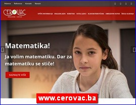 �kole stranih jezika, www.cerovac.ba