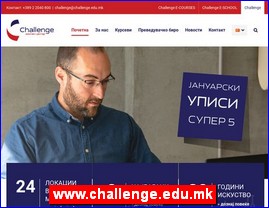 �kole stranih jezika, www.challenge.edu.mk