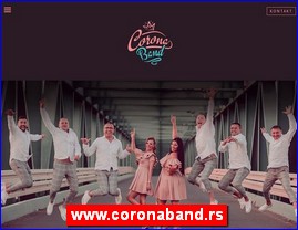 Muzi�ari, bendovi, folk, pop, rok, www.coronaband.rs