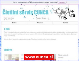Agencije za �i��enje, spremanje stanova, www.cunca.si