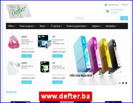 Kancelarijska oprema, materijal, �kolska oprema, www.defter.ba