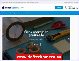 Kancelarijska oprema, materijal, �kolska oprema, www.defterkomerc.ba