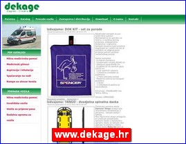 Medicinski aparati, ure�aji, pomagala, medicinski materijal, oprema, www.dekage.hr