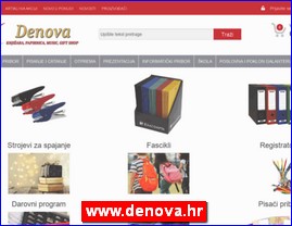 Kancelarijska oprema, materijal, �kolska oprema, www.denova.hr