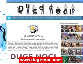 Muzi�ari, bendovi, folk, pop, rok, www.dugenoci.com