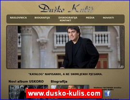 Muzi�ari, bendovi, folk, pop, rok, www.dusko-kulis.com