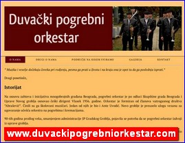 Muzi�ari, bendovi, folk, pop, rok, www.duvackipogrebniorkestar.com
