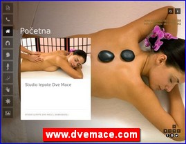 Frizeri, saloni lepote, kozmeti�ki saloni, www.dvemace.com
