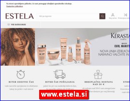Frizeri, saloni lepote, kozmeti�ki saloni, www.estela.si