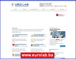 Medicinski aparati, ure�aji, pomagala, medicinski materijal, oprema, www.eurolab.ba
