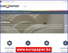 Kancelarijska oprema, materijal, �kolska oprema, www.europapier.ba
