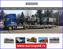Transport, �pedicija, skladi�tenje, Srbija, www.eurosped.rs
