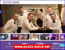 Muzi�ari, bendovi, folk, pop, rok, www.exotic-band.net