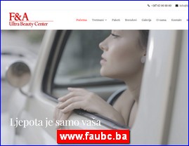 Frizeri, saloni lepote, kozmeti�ki saloni, www.faubc.ba
