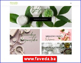 Kozmetika, kozmeti�ki proizvodi, www.faveda.ba