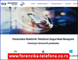 Forenzika mobilnih telefona, vra�anje izbrisanih podataka sa mobilnog telefona, trajno brisanje podataka, otkrivanje �pijunskih softvera, prenos podataka sa jednog telefona na drugi, Seguridad, Beograd, www.forenzika-telefona.co.rs