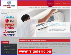 Klima ure�aji, www.frigoleric.ba