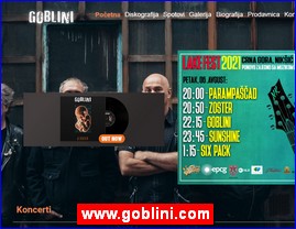 Muzi�ari, bendovi, folk, pop, rok, www.goblini.com